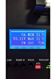 51.2V 100AH Lifepo4 Batarya + Ekran + Bluetooth ( 48V Sistem) Unisun Enerji