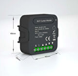 FONRİ WF3-EL3-0201-11 Akıllı Perde/Panjur Anahtarı CP03