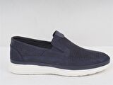 LACİVERT NUBUK & CİLT HAKİKİ DERİ ERKEK CASUAL AYAKKABI