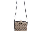 Silver Polo  Kadın Çapraz Çanta 888-48000 SILVER POLO ÇAPRAZ Kadın ÇANTASI M178 KOYU BEJ-MAT KAHVE