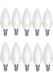 10 Adet 7w Günışığı Sarı Led Mum Avize Ampulü Buji Ampul E14 Ince Duylu Ct 4079 3200 Kelvin