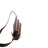 Silver Polo  Kadın Bel Çantası 959-48062 SILVER POLO FREEBAG M178 KOYU BEJ-MAT KAHVE