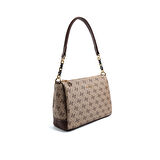 Silver Polo  Kadın Çapraz Çanta 910-48075 SILVER POLO ÇAPRAZ Kadın ÇANTASI M178 KOYU BEJ-MAT KAHVE