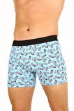 Five Pocket Fpb8001 Desenli Erkek Boxer