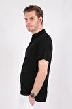 Five Pocket Slım Fıt Erkek Fp24B2063 Yarım Pat Polo Yaka T-Shırt