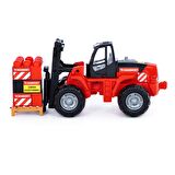 MAMMOET. forklift + bloklar (15 parça) (filede)   