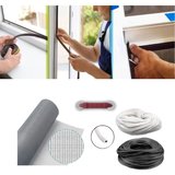 Netpen 3'Lü Sineklik Seti 600X80 Cm Tül, 20 Mt. Beyaz Conta, Fitil Çekme Aparatı