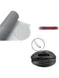 Netpen 3'Lü Sineklik Seti 800X80 Cm Tül, 24 Mt. Siyah Conta, Fitil Çekme Aparatı