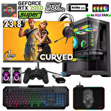 Xaser Xsr1079 Ryzen 5 3600 32GB Ram 1TB M.2 NVMe SSD 8GB RTX2060 SUPER  23.8" 180Hz Oyuncu Bilgisayarı