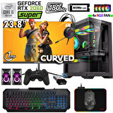 Xaser Xsr1082 i5 10400F 32GB Ram 512GB M.2 NVMe SSD 8GB RTX2060 SUPER 23.8" 180Hz Oyuncu Bilgisayarı