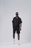 Şeritli Oversize Unisex Alt-Üst Takım