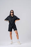 Şeritli Oversize Unisex Alt-Üst Takım