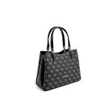 Silver Polo  Kadın Omuz Çantası 1205-48158 SILVER POLO Kadın ÇANTASI M178 FÜME-MAT SİYAH