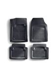 Renault Symbol 2002-2008 Araca Uyumlu Nano 4D Akıllı Havuzlu Paspas Takımı