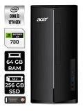 Lenovo NEO 50T i3 12100 64GB RAM 256GB SSD RX550/4GB W11HOME 11SC001ATX MASAÜSTÜ PC & PER4 BELLEK