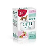 Optimeal Kuzu Etli Sebzeli Jöle Yaş Mama 85G 3+1