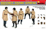 MiniArt 35244 1:35 Sovyet Tank Mürettebatı (Kış Üniformalı) Özel Üretim