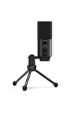 K683a Usb Mikrofon Canlı Yayın Podcast Youtuber Gamer Bilgisayar Mikrofonu