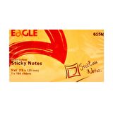 Eagle 75x125 mm Neon Renk Sticky Yapışkanlı Not Kağıdı 100 Yaprak (655N) 4 Adet