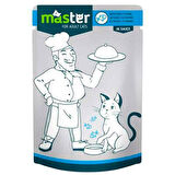 Master Kedi Konservesi Balıklı 80 Gr