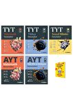 TYT ve AYT Matematik Türkçe Edebiyat Sosyal Eşit Ağırlık 5li Set