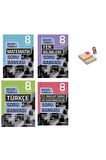 LGS 8. Sınıf Beceri Temelli Soru Bankası Matematik Fen Türkçe ve İnkılap 4lü Set
