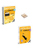 LGS 8. Sınıf Türkçe Defterim ve Atölyem Set