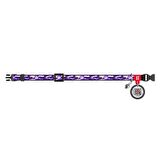 Collar QR Pasaportlu Kedi Boyun Tasması 20-30 Cm 10 MM "Purple Camo"