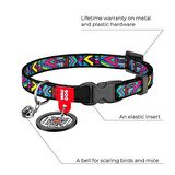 Collar QR Pasaportlu Kedi Boyun Tasması 20-30 Cm 10 MM "İndie"