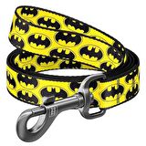 Waudog Collar Köpek Gezdirme Tasması Batman Desenli 25mm 122 cm 