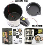 Karıştırıcı Özellikli Mikser Kupa Bardak Self Stirring Mug (4832)