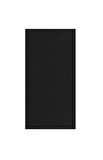 Omnipazar Only 33x33 cm 1/8 Garson Katlı Servis Peçetesi 100 Adet Siyah 