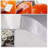 caselka® Sticker Damla Model Çift Taraflı Yapışkan Balon Yapıştırıcısı