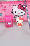 DEKOMUS İLE YENİ SEZON LİSANSLI HELLO KITTY KALEM ÇANTASI,2 ADET KURŞUN KALEM,KALEMTRAŞ VE 3D SİLGİ SETİ