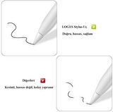 Goojodoq Apple Pencil Uyumlu Stylus Uçları - 4'lü Paket Stylus Kalem Ucu Apple Pen 1. ve 2. Nesil