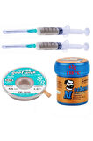 MECHANC Krem Lehim Solder Paste 138°C  42G Lehim Toplama CP-3515 Emme Teli 3,5mm Set