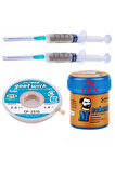 MECHANC Krem Lehim Solder Paste 138°C  42G Lehim Toplama CP-2515 Emme Teli 2,5mm Set
