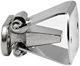 Stoper, paslanmaz çelik+kromaj. 35x20 mm