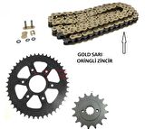 Ktm Duke 390 Zincir Dişli Seti Oringli Gold Sarı Zincir 2013-2020 Uyumlu -Arasmoto