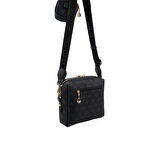 Silver Polo  Kadın Çapraz Çanta 1038-48491 SILVER POLO ÇAPRAZ Kadın ÇANTASI M178 SİYAH-MAT SİYAH