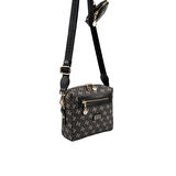 Silver Polo  Kadın Çapraz Çanta 1038-48492 SILVER POLO ÇAPRAZ Kadın ÇANTASI M178 FÜME-MAT SİYAH