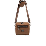 Silver Polo  Kadın Çapraz Çanta 1038-48496 SILVER POLO ÇAPRAZ Kadın ÇANTASI M86 KARAMEL-MAT KAHVE