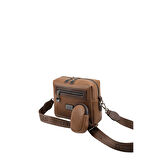 Silver Polo  Kadın Çapraz Çanta 1038-48496 SILVER POLO ÇAPRAZ Kadın ÇANTASI M86 KARAMEL-MAT KAHVE