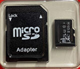 Class10 Özellikli 128 Gb 4K KAYIT ÖZELLİKLİ Hafıza Kartı Adaptör Dahil. Araç Kameraları Için Uyumlu...