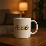 Teacher Baskılı Öğretmenler Günü Hediyesi Kupa Bardak