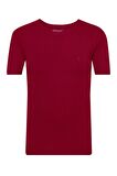 Süvari Classics  %100 Pamuk Yuvarlak Yaka Özel Üretim Tshirt Regular Normal Kalip Kiremit