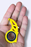 Keyrambit Rulmanlı Sarı Dönen Anahtarlık – 1 Adet