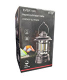 Everton RT-28 Nostaljik Şarjlı El Feneri Kamp Lambası ve Powerbank
