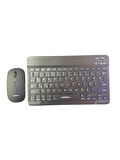 ST4470 Kablosuz Ultra Slim Şarjlı Mini Bluetooth Q Klavye Mouse Set