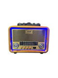 NNS Ns-6682 Usb / Tf Kart / Fm Retro Taşınabilir Bluetooth Hoparlör